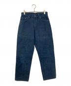 LEVI'Sリーバイス）の古着「後染めデニムパンツ」｜ネイビー