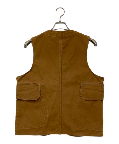 SUGAR CANE（シュガーケーン）SUGAR CANE (シュガーケーン) 12oz キャンバスWABASHベスト ブラウン サイズ:38の古着・服飾アイテム