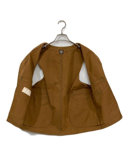 SUGAR CANE（シュガーケーン）SUGAR CANE (シュガーケーン) 12oz キャンバスWABASHベスト ブラウン サイズ:38の古着・服飾アイテム