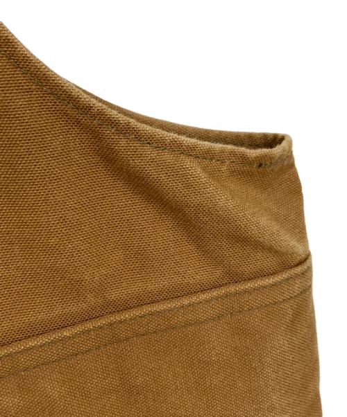 SUGAR CANE（シュガーケーン）SUGAR CANE (シュガーケーン) 12oz キャンバスWABASHベスト ブラウン サイズ:38の古着・服飾アイテム