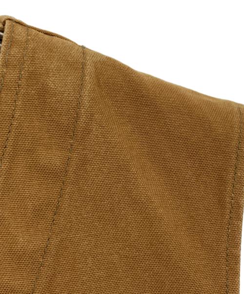 SUGAR CANE（シュガーケーン）SUGAR CANE (シュガーケーン) 12oz キャンバスWABASHベスト ブラウン サイズ:38の古着・服飾アイテム