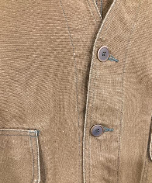 SUGAR CANE（シュガーケーン）SUGAR CANE (シュガーケーン) 12oz キャンバスWABASHベスト ブラウン サイズ:38の古着・服飾アイテム