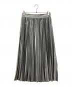 MARELLAマレーラ）の古着「Skirt TARTUFO」｜シルバー