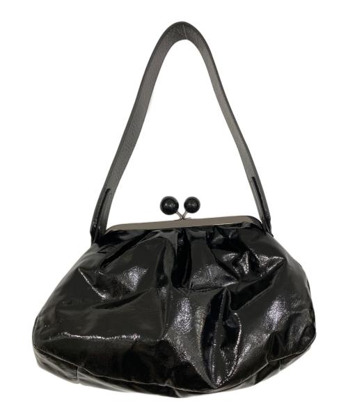 WEEKEND Max Mara（ウィークエンド マックスマーラ）Weekend Max Mara (ウィークエンド マックスマーラ) Pasticcino patent leather ブラックの古着・服飾アイテム