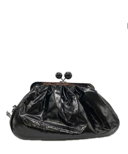 WEEKEND Max Mara（ウィークエンド マックスマーラ）Weekend Max Mara (ウィークエンド マックスマーラ) Pasticcino patent leather ブラックの古着・服飾アイテム