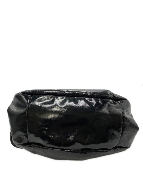 WEEKEND Max Mara（ウィークエンド マックスマーラ）Weekend Max Mara (ウィークエンド マックスマーラ) Pasticcino patent leather ブラックの古着・服飾アイテム