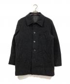 agnes b hommeアニエスベーオム）の古着「ウールステンカラーコート」｜グレー