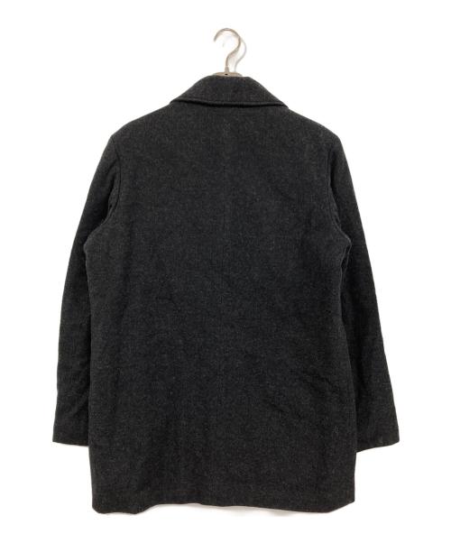 agnes b homme（アニエスベーオム）agnes b homme (アニエスベーオム) ウールステンカラーコート グレー サイズ:1の古着・服飾アイテム