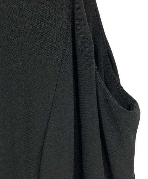 LAUREN RALPH LAUREN（ローレンラルフローレン）LAUREN RALPH LAUREN (ローレンラルフローレン) ジャージーワンピース ブラック サイズ:8の古着・服飾アイテム