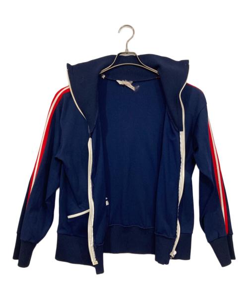 Crepe Nylon（クレープ ナイロン）Crepe Nylon (クレープ ナイロン) トラックジャケット ネイビー サイズ:46の古着・服飾アイテム