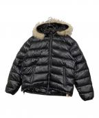 BEAMSビームス）の古着「SHINY DOWN HOODIE」｜ブラック