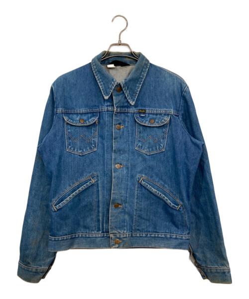 Wrangler（ラングラー）Wrangler (ラングラー) 136MJ デニムジャケット インディゴ サイズ:42 LONGの古着・服飾アイテム