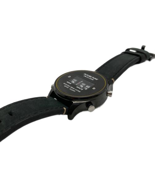 future funk（フューチャーファンク）future funk (フューチャーファンク) 腕時計 ブラックの古着・服飾アイテム