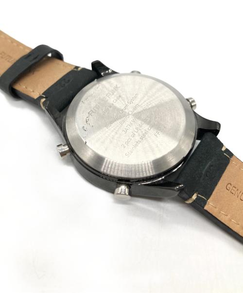 future funk（フューチャーファンク）future funk (フューチャーファンク) 腕時計 ブラックの古着・服飾アイテム