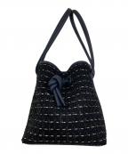 VASICヴァジック）の古着「BOND MINI TWEED」｜ネイビー