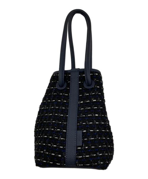 VASIC（ヴァジック）VASIC (ヴァジック) BOND MINI TWEED ネイビーの古着・服飾アイテム