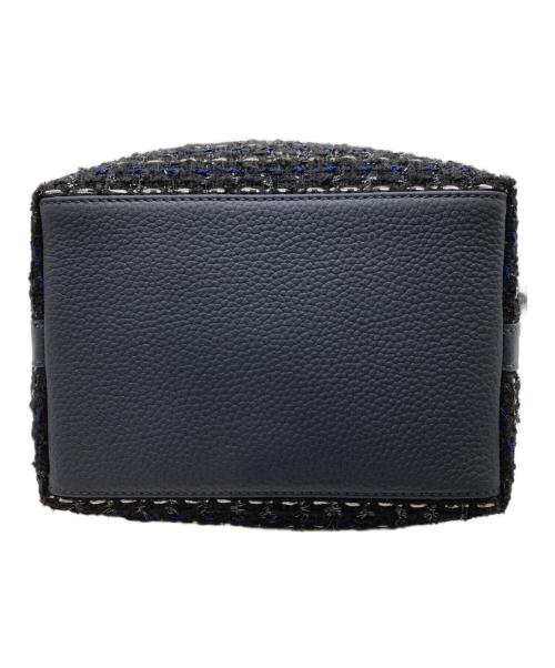 VASIC（ヴァジック）VASIC (ヴァジック) BOND MINI TWEED ネイビーの古着・服飾アイテム