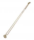 Christian Diorクリスチャン ディオール）の古着「CDロゴネックレス」｜ゴールド