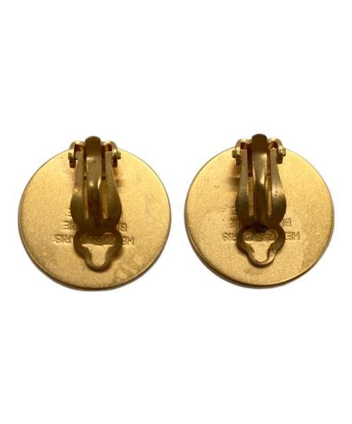 HERMES（エルメス）HERMES (エルメス) セリエボタン イヤリング ゴールドの古着・服飾アイテム