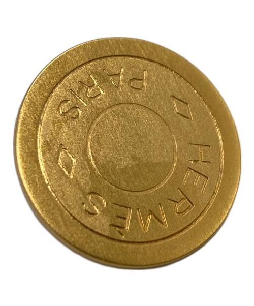 HERMES（エルメス）HERMES (エルメス) セリエボタン イヤリング ゴールドの古着・服飾アイテム