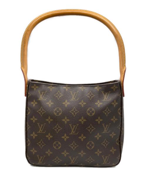 LOUIS VUITTON（ルイ ヴィトン）LOUIS VUITTON (ルイ ヴィトン) ルーピングMM/ショルダーバッグ ブラウンの古着・服飾アイテム