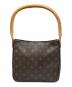 LOUIS VUITTON（ルイ ヴィトン）の古着「ルーピングMM/ショルダーバッグ」｜ブラウン