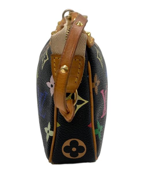 LOUIS VUITTON（ルイ ヴィトン）LOUIS VUITTON (ルイ ヴィトン) ハンドポーチ/ポシェット・アクセソワール/モノグラム・マルチカラー ノワールの古着・服飾アイテム