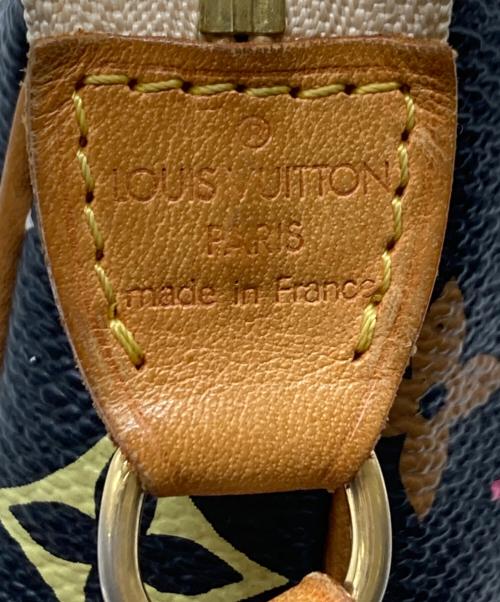 LOUIS VUITTON（ルイ ヴィトン）LOUIS VUITTON (ルイ ヴィトン) ハンドポーチ/ポシェット・アクセソワール/モノグラム・マルチカラー ノワールの古着・服飾アイテム