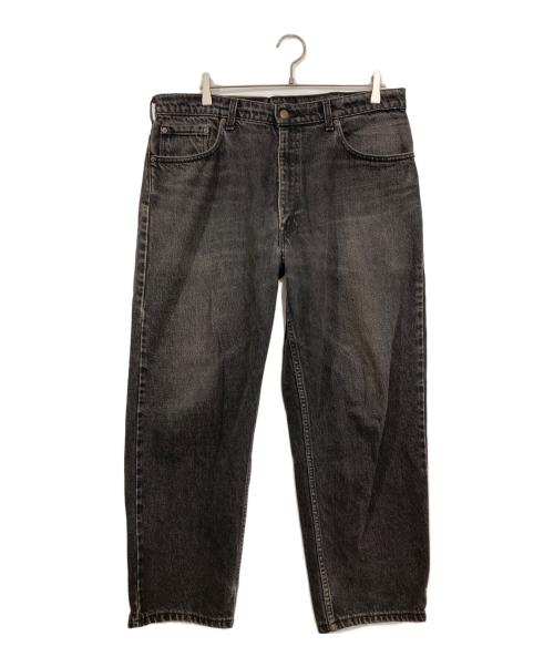 LEVI'S（リーバイス）LEVI'S (リーバイス) 後染め550デニムパンツ ブラック サイズ:W38の古着・服飾アイテム