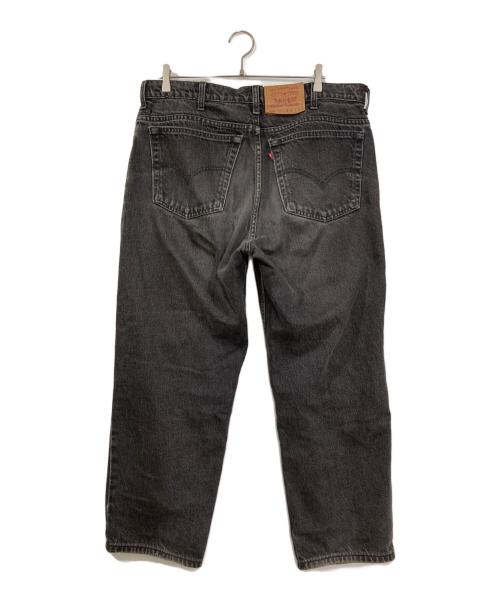 LEVI'S（リーバイス）LEVI'S (リーバイス) 後染め550デニムパンツ ブラック サイズ:W38の古着・服飾アイテム