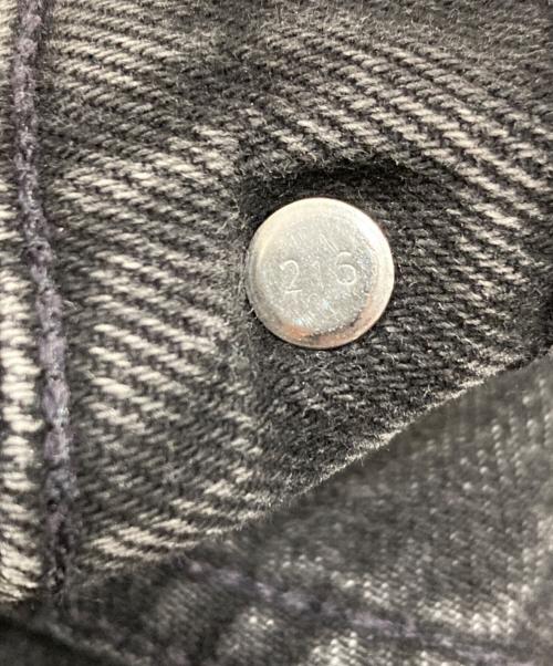 LEVI'S（リーバイス）LEVI'S (リーバイス) 後染め550デニムパンツ ブラック サイズ:W38の古着・服飾アイテム