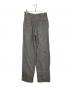 MM6 Maison Margiela (エムエムシックスメゾンマルジェラ) タックパンツ グレー サイズ:36：4000円