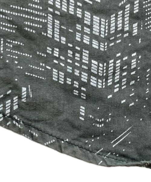 stussy（ステューシー）stussy (ステューシー) 総柄半袖シャツ グレー サイズ:SMの古着・服飾アイテム