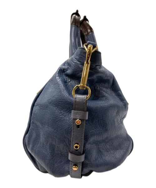 Chloe（クロエ）Chloe (クロエ) エテル2WAYバッグ ブルーの古着・服飾アイテム