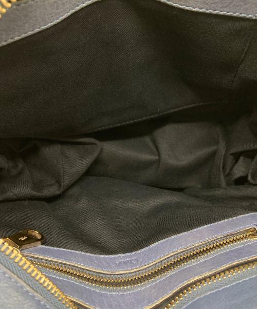 Chloe（クロエ）Chloe (クロエ) エテル2WAYバッグ ブルーの古着・服飾アイテム