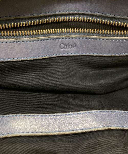 Chloe（クロエ）Chloe (クロエ) エテル2WAYバッグ ブルーの古着・服飾アイテム