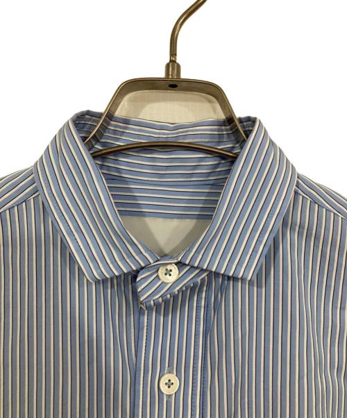 ticca（ティッカ）TICCA (ティッカ) スクエアビッグ半袖ワンピース ブルー サイズ:FREEの古着・服飾アイテム