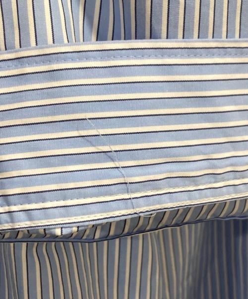 ticca（ティッカ）TICCA (ティッカ) スクエアビッグ半袖ワンピース ブルー サイズ:FREEの古着・服飾アイテム