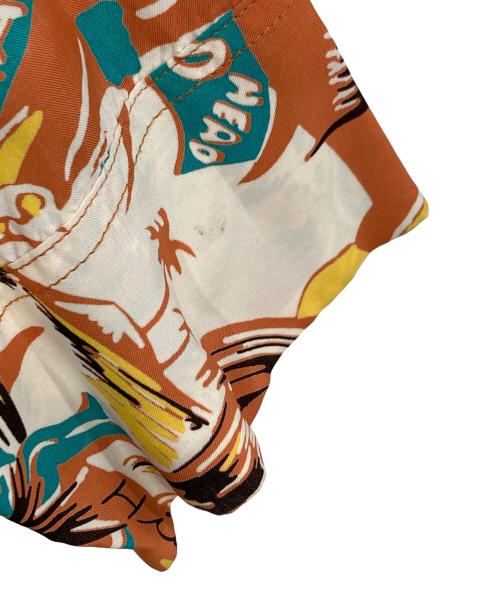Sun Surf（サンサーフ）Sun Surf (サンサーフ) アロハシャツ オレンジ サイズ:Lの古着・服飾アイテム