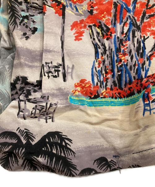 IOLANI SPORTSWEAR（イオラニ スポーツウェアー）IOLANI SPORTSWEAR (イオラニ スポーツウェアー) 50s 半袖アロハシャツ ブラック サイズ:XLの古着・服飾アイテム