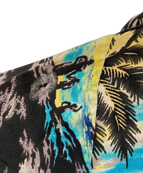 IOLANI SPORTSWEAR（イオラニ スポーツウェアー）IOLANI SPORTSWEAR (イオラニ スポーツウェアー) 50s 半袖アロハシャツ ブラック サイズ:XLの古着・服飾アイテム