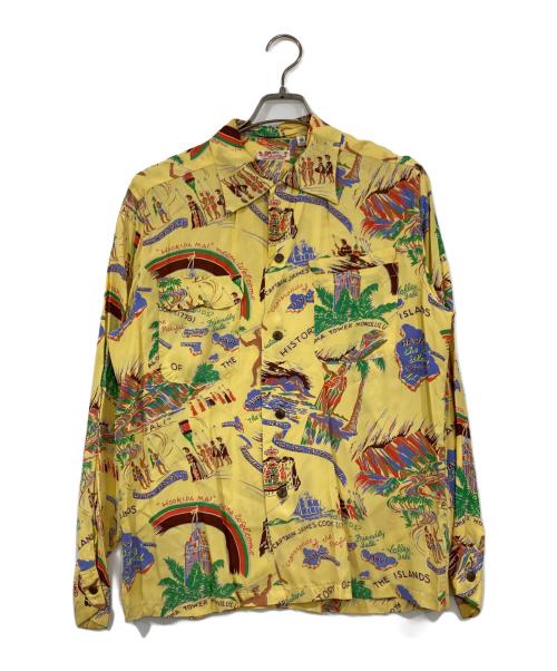 Sun Surf（サンサーフ）Sun Surf (サンサーフ) アロハシャツ イエロー サイズ:Ⅿの古着・服飾アイテム