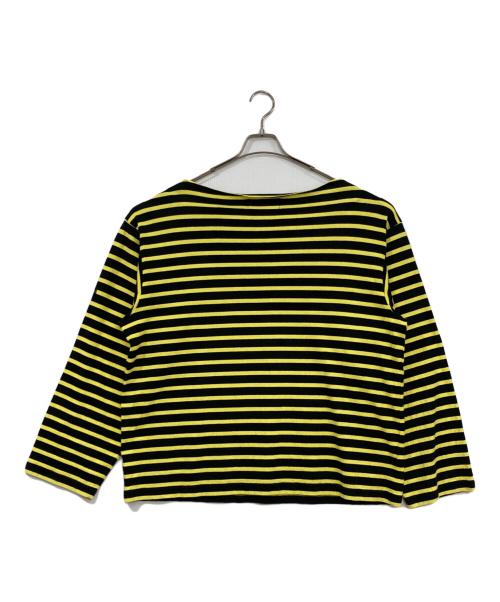 OUTIL（ウティ）OUTIL (ウティ) オーバーサイズバスクシャツ イエロー×ブラック サイズ:2の古着・服飾アイテム