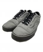 VANS×A$AP Worldwideヴァンズ×）の古着「Old Skool Grey Flame」｜グレー