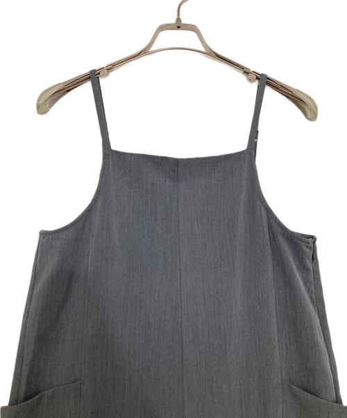 JOURNAL STANDARD relume（ジャーナルスタンダード レリューム）JOURNAL STANDARD relume (ジャーナルスタンダード レリューム) TR/ストレッチサロペット グレー サイズ:FREE 未使用品の古着・服飾アイテム