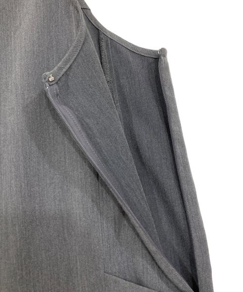 JOURNAL STANDARD relume（ジャーナルスタンダード レリューム）JOURNAL STANDARD relume (ジャーナルスタンダード レリューム) TR/ストレッチサロペット グレー サイズ:FREE 未使用品の古着・服飾アイテム