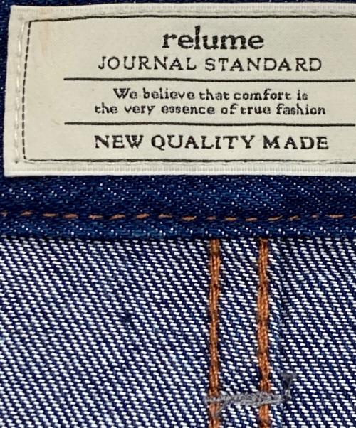 JOURNAL STANDARD relume（ジャーナルスタンダード レリューム）JOURNAL STANDARD relume (ジャーナルスタンダード レリューム) 9oz C/Rジョイントデニムスカート インディゴ サイズ:38の古着・服飾アイテム