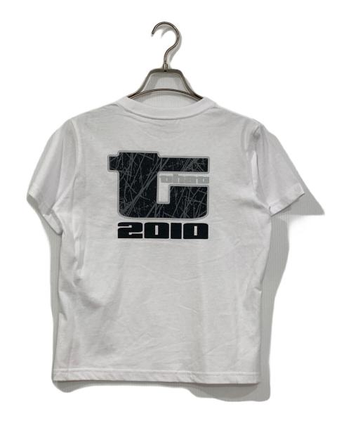 thisisneverthat（ディスイズネバーザット）thisisneverthat (ディスイズネバーザット) Big Initial W Tee ホワイト サイズ:Ⅿの古着・服飾アイテム