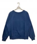 BEAMS FUTURE ARCHIVEビームスフューチャーアーカイブ）の古着「DAMAGE SWEAT CREW」｜ネイビー