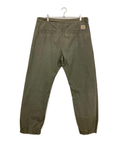 CarHartt（カーハート）CarHartt (カーハート) MARSHALL JOGGER PANT グリーン サイズ:XLの古着・服飾アイテム